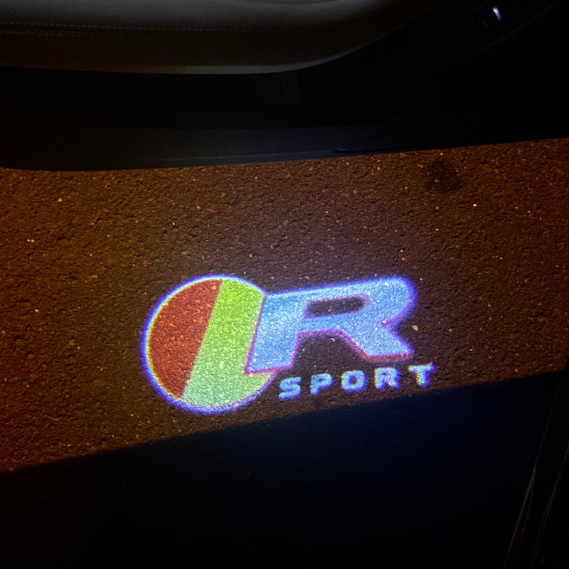 JAGUAR R SPORT LOGO PROJECROTR LIGHTS Nr.69 (Menge 1 = 1 Satz/2 Türleuchten)