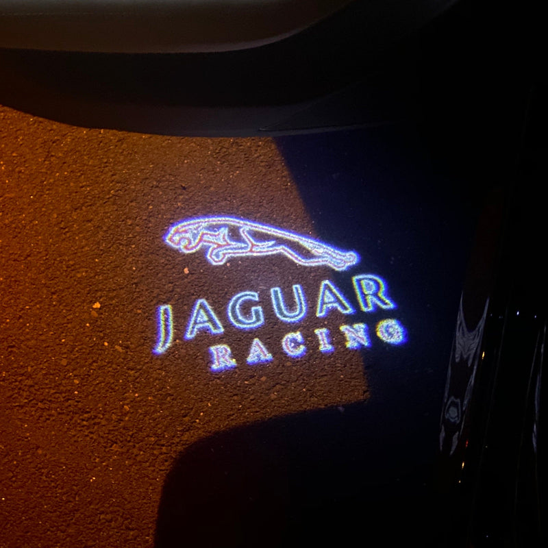 JAGUAR RACING LOGO PROJECROTR LIGHTS Nr.25 (quantità 1 = 1 set/2 luci porta)