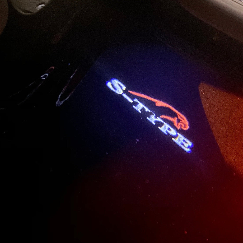 JAGUAR S TYPE LOGO PROJECROTR LIGHTS Nr.108  (quantity 1 = 1 sets/2 door lights)