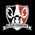 Football CLUB Black Country Flag Logo Nr.2200 (quantity 1 = 2 Logo Films /2 door lights）