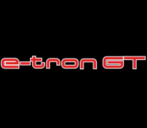 AUDI E-TRON GT LOGO PROJECTOT LUCI Nr.3707 