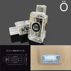 JAGUAR Red Color  LOGO PROJECROTR LIGHTS Nr.18 (quantity 1 = 1 sets/2 door lights)