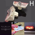 Volkswagen Door lights R Logo  Nr. 128 (quantity 1 = 2 Logo Films /2 door lights）