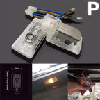 SAAB Original LOGO PROJECROTR LIGHTS Nr.2501 (quantity 1 = 1 sets/2 door lights)