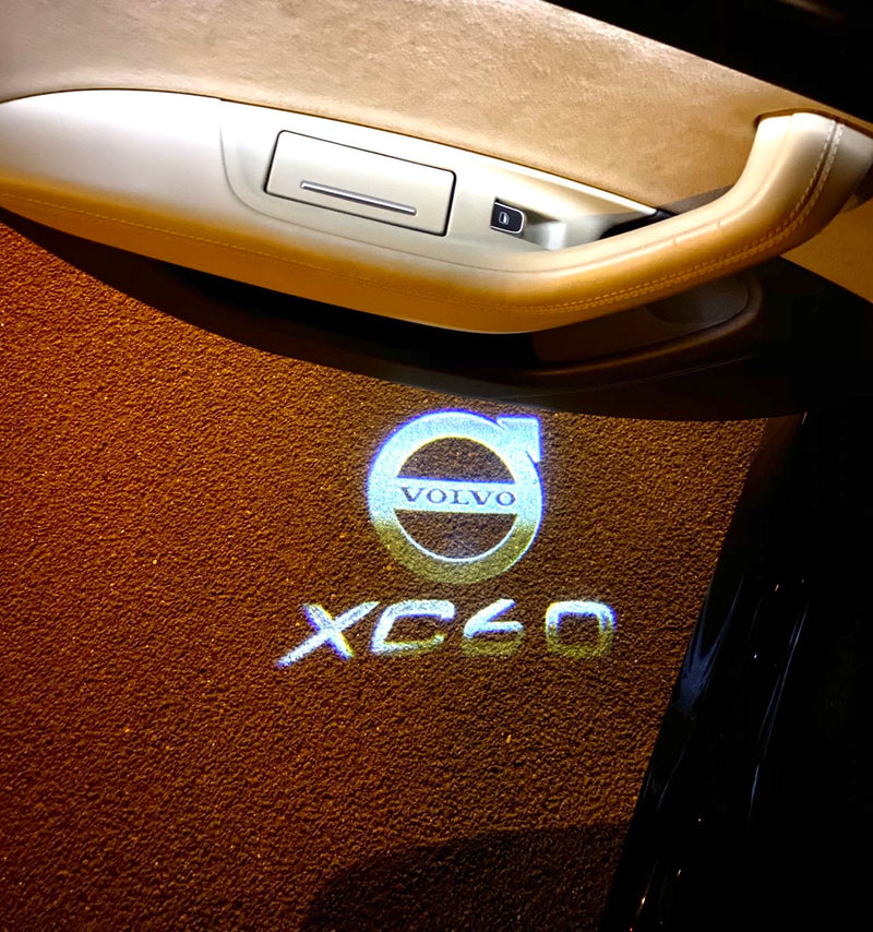 Volvo XC60 LOGO PROJECROTR LIGHTS Nr.118 (Menge 1 = 2 Logofolie / 2 Türleuchten) 