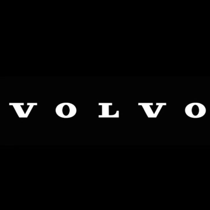 Volvo Original LOGO PROJECROTR LIGHTS Nr.40 (quantità 1 = 2 pellicole logo / 2 luci porta) 