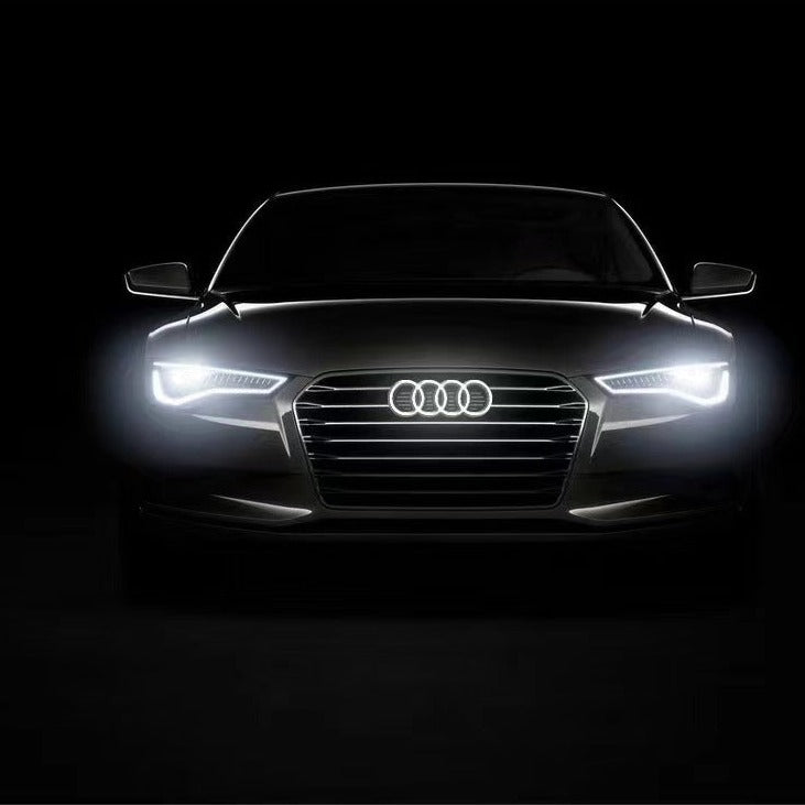 AUDI Frontgrill Logo LED mit dznamic Blinker 02 