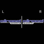 AUDI ALLROAD  LOGO PROJECTOT LIGHTS Nr.161  (quantity 1 = 2 Logo Films /2 door lights）