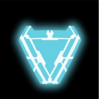 Iron Man Logo door lights Nr.21J4 (quantity 1 = 2 Logo Films /2 door lights）Marvel Heroes Logo