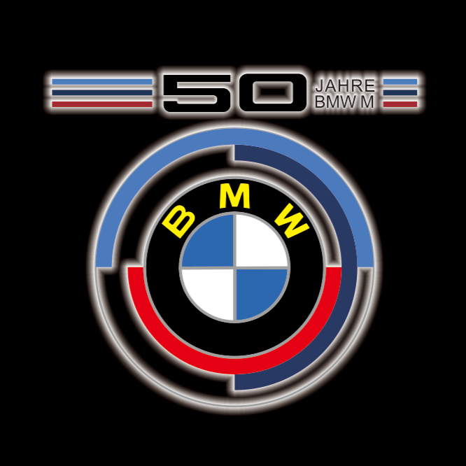 BMW Original LOGO PROJECTOT LIGHTS Nr.6063