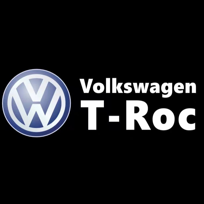 Volkswagen Türleuchten T-ROC Logo Nr. 2KK9 (Menge 1 = 2 Logofolien /2 Türlichter） 