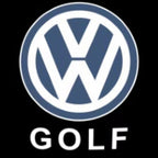 Volkswagen Door lights GOLF Logo  Nr. 0201 (quantity 1 = 2 Logo Films /2 door lights）