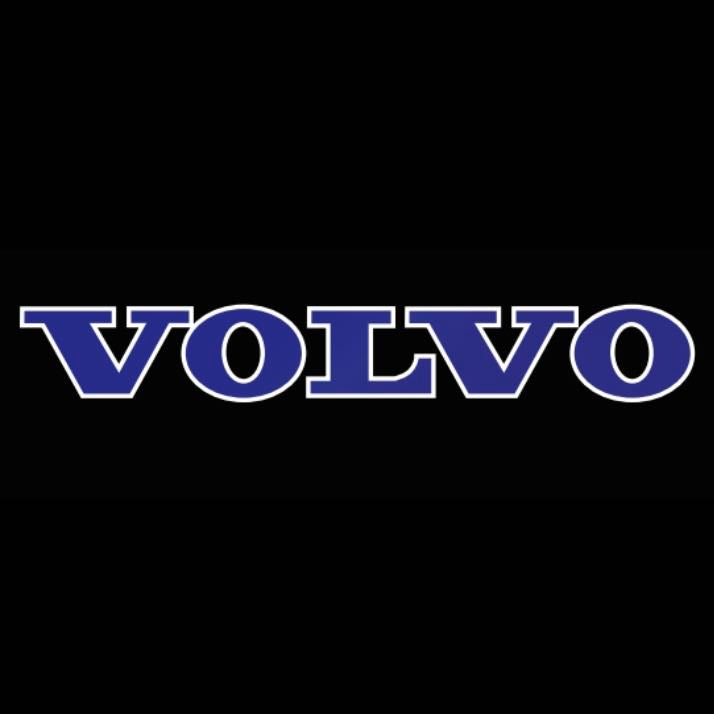 Volvo Original LOGO PROJECROTR LIGHTS Nr.42 (quantità 1 = 2 pellicole logo / 2 luci porta) 