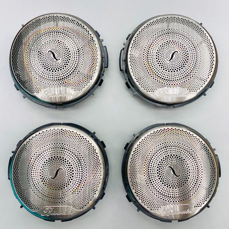 64 colors Speaker Cover Silver Frame Metal Mesh Grills For Mercedes Benz