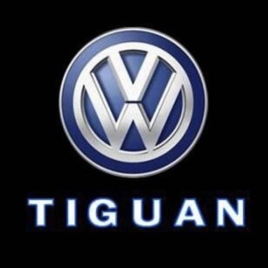 Volkswagen Luci porta TIGUAN Logo Nr.84 (quantità 1 = 2 pellicole logo /2 luci porta）