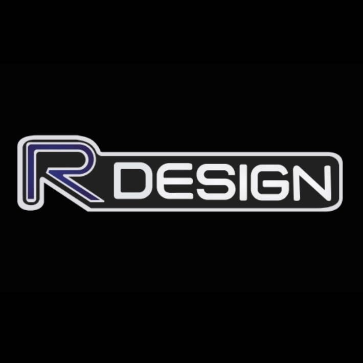 Volvo R DESIGN LOGO PROJECROTR LIGHTS Nr.53 (quantity 1 = 2 Logo Film ...