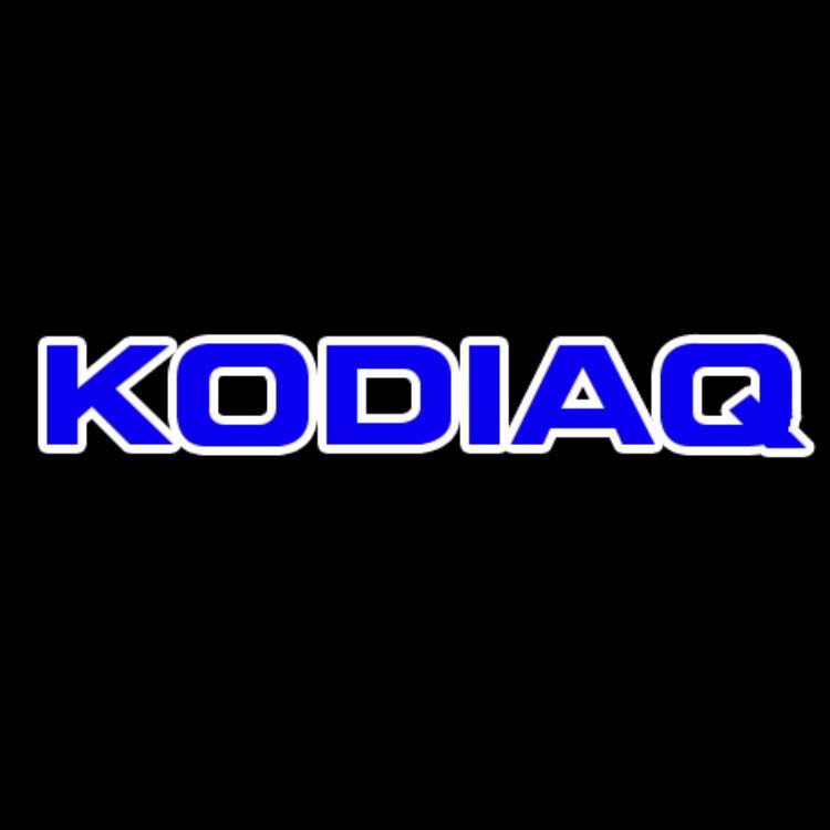 SKODA KODIAQ LOGO PROJECTOT LIGHTS Nr.98 (quantità 1 = 2 pellicole logo / 2 luci porta)