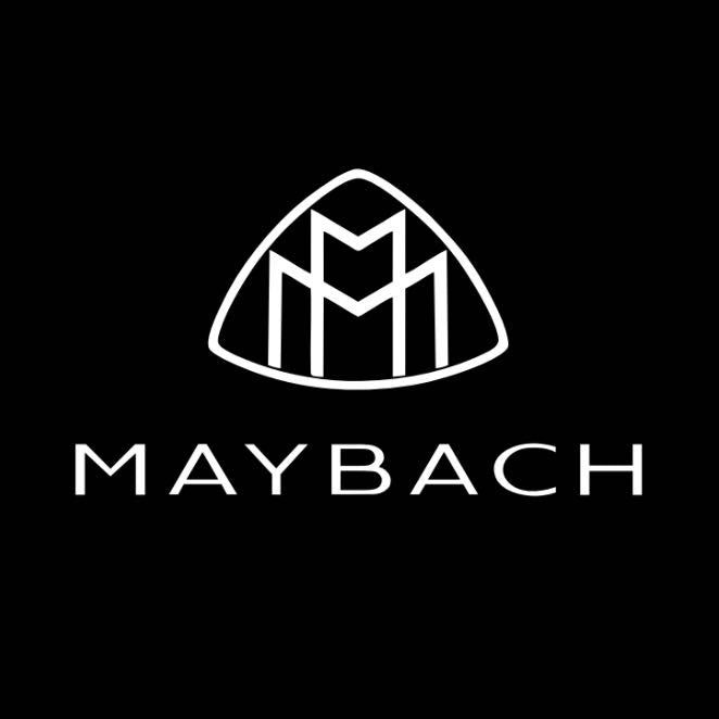 MAYBACH LOGO PROJECTOT LIGHTS Nr.1304 (quantità 1 = 2 pellicole logo /2 luci porta）