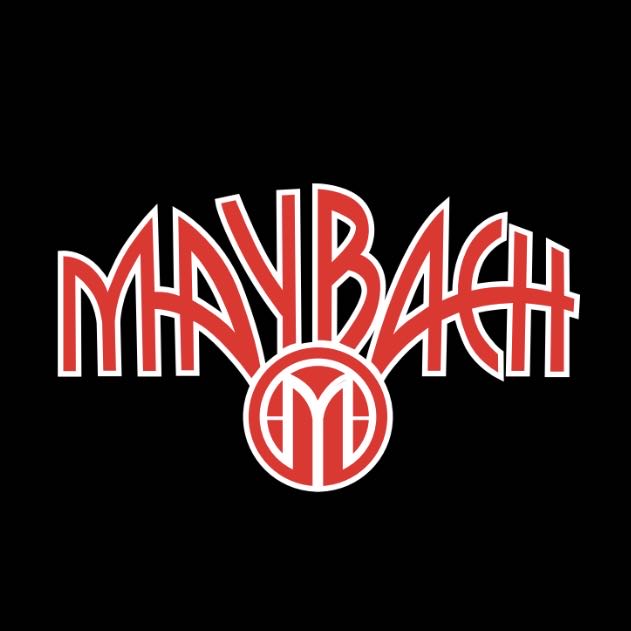 MAYBACH LOGO PROJECTOT LIGHTS Nr.1307 (Menge 1 = 2 Logofolien /2 Türleuchten）