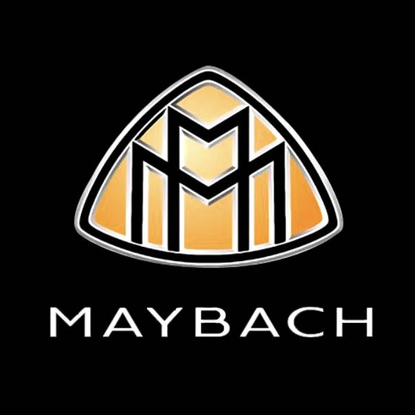 MAYBACH LOGO PROJECTOT LIGHTS Nr.1313 (Menge 1 = 2 Logofolien /2 Türleuchten）