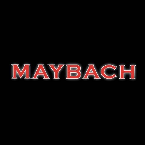 MAYBACH LOGO PROJECTOT LIGHTS Nr.1315 (Menge 1 = 2 Logofolien /2 Türleuchten）