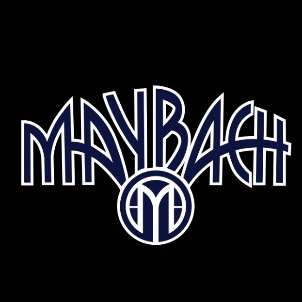 MAYBACH LOGO PROJECTOT LIGHTS Nr.1317 (Menge 1 = 2 Logofolien /2 Türleuchten）