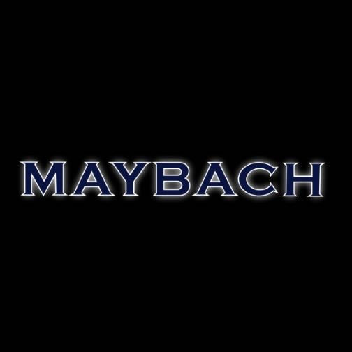 MAYBACH LOGO PROJECTOT LIGHTS Nr.1322 (quantità 1 = 2 pellicole logo /2 luci porta）