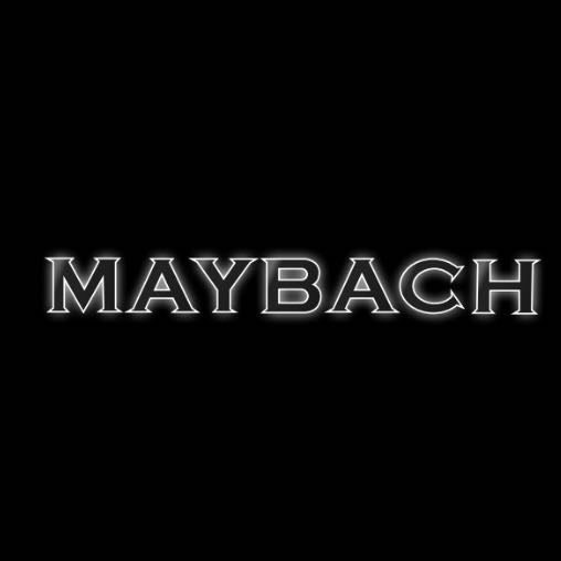 MAYBACH LOGO PROJECTOT LIGHTS Nr.1324(quantity 1 = 2 Logo Films /2 door lights）