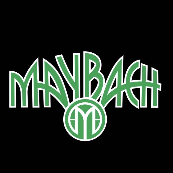 MAYBACH LOGO PROJECTOT LIGHTS Nr.1329 (quantità 1 = 2 pellicole logo /2 luci porta）