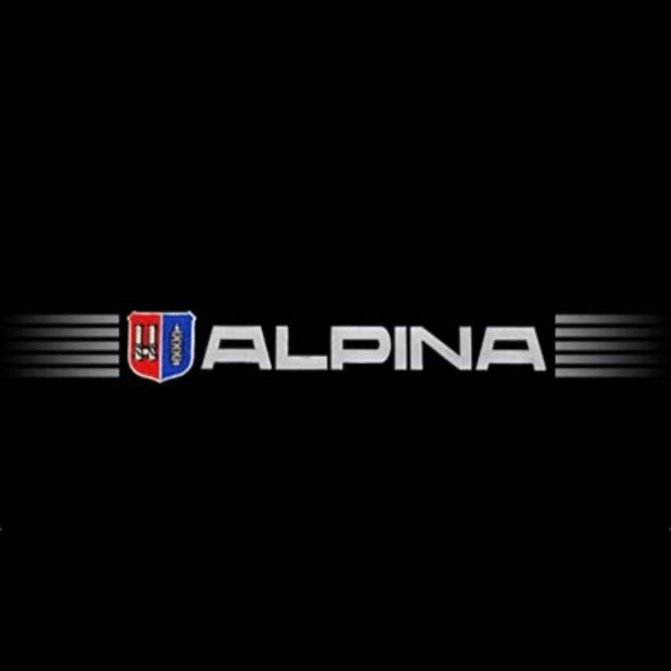 ALPINA LOGO PROJECTOT LIGHTS Nr.07 (Menge 1 = 1 Satz/2 Türleuchten)