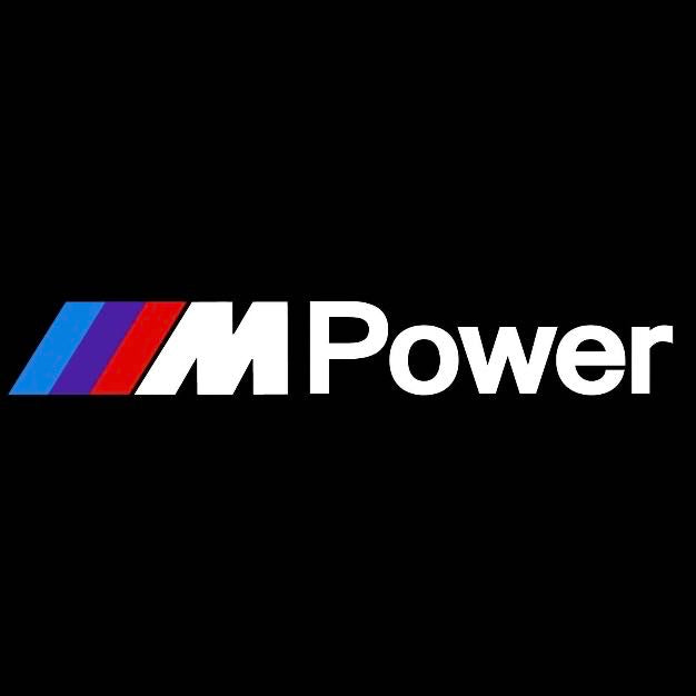 BMW M POWER LOGO PROJECTOT LIGHTS Nr.16 (Menge 1 = 1 Satz/2 Türleuchten) 