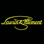 SKODA Laurin&klement LOGO PROJECTOT LIGHTS Nr.19  (quantity 1 = 2 Logo Films /2 door lights）