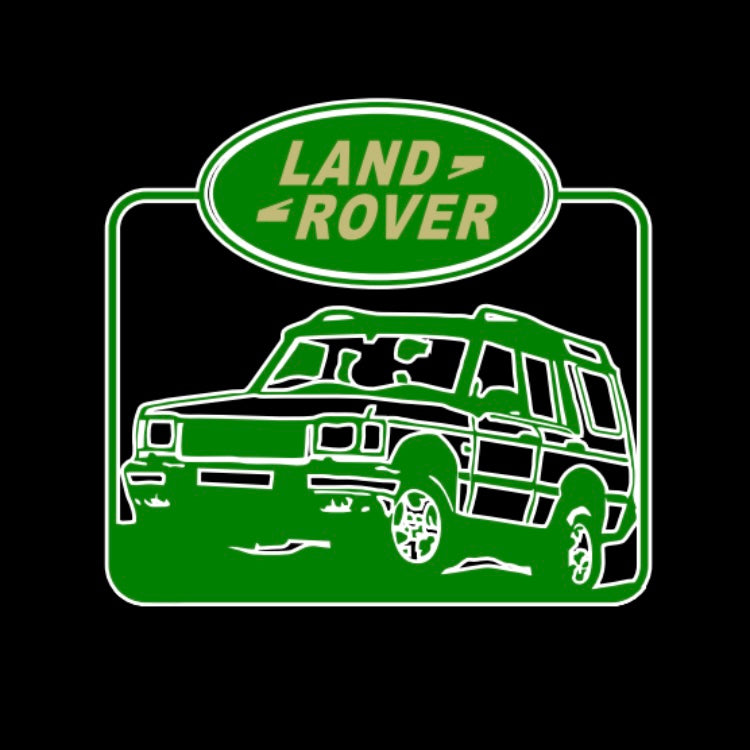 Land Rover ORIGINAL LOGO PROJECROTR LIGHTS Nr.1142 (Menge 1 = 1 Satz/2 Türleuchten)