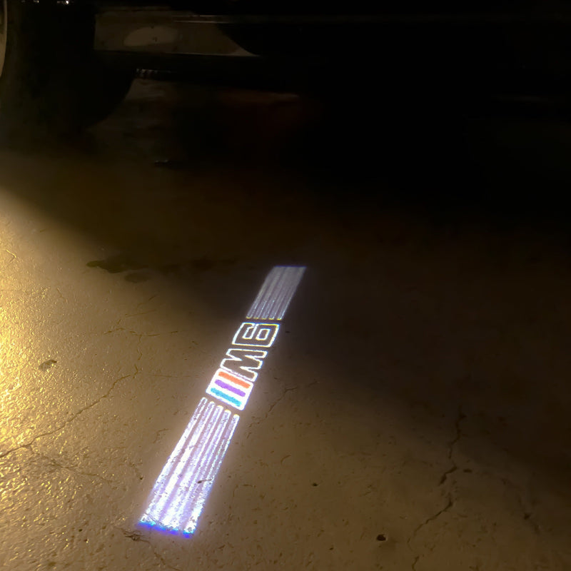 BMW M6 LOGO PROJECTOT LIGHTS Nr.6013 (Menge 1 = 1 Satz/2 Türleuchten)