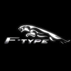 JAGUAR F TYPE LOGO PROJECROTR LIGHTS Nr.110  (quantity 1 = 1 sets/2 door lights)