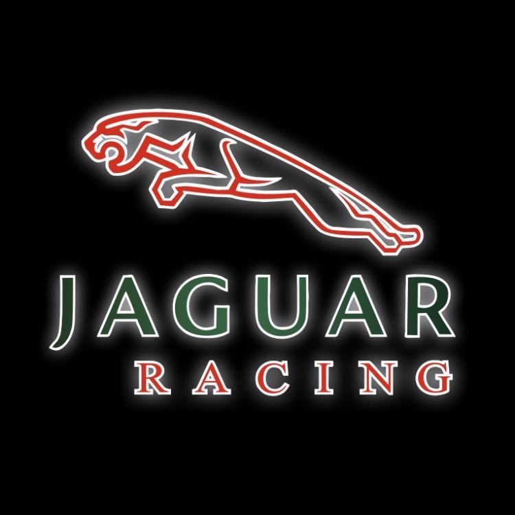 JAGUAR RACING LOGO PROJECROTR LIGHTS Nr.25 (quantità 1 = 1 set/2 luci porta)