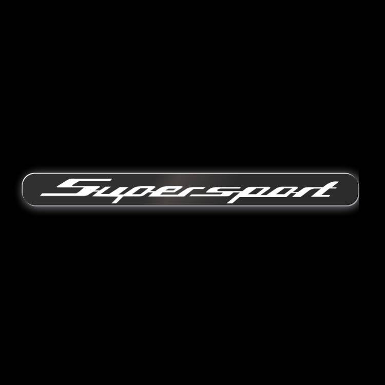 JAGUAR SUPER SPORT LOGO PROJECROTR LIGHTS Nr.91 (quantità 1 = 1 set/2 luci porta)