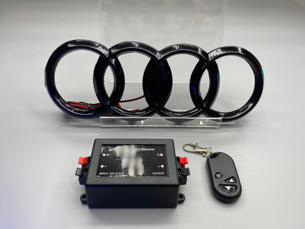 AUDI Front Grill Logo LED with dznamic indicator 04