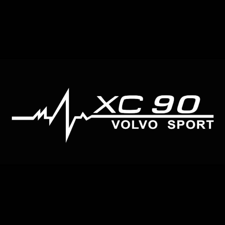 Volvo XC 90  LOGO PROJECROTR LIGHTS Nr.46 (quantity  1 =  2 Logo Film /  2 door lights)