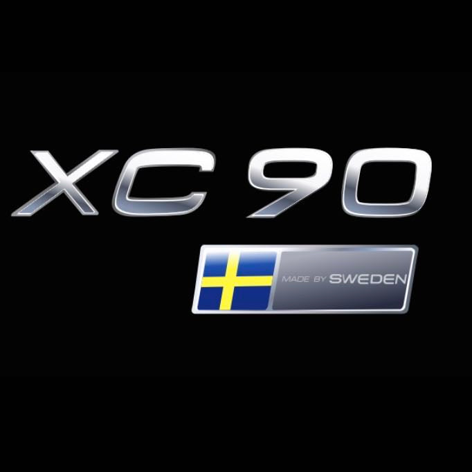 Volvo XC 90 LOGO PROJECROTR LIGHTS Nr.102 (Menge 1 = 2 Logofolie / 2 Türleuchten) 