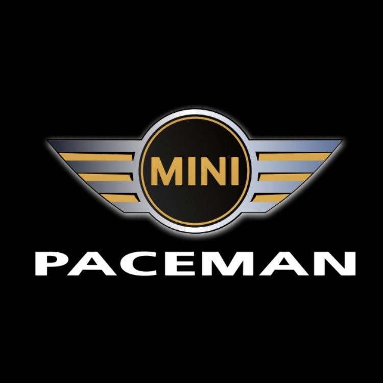 MINI PACEMAN LOGO PROJECROTR LIGHTS Nr.97 (quantity  1 =  2 Logo Film /  2 door lights)