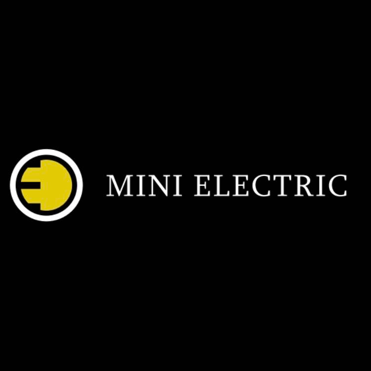 MINI ELECTRIC LOGO PROJECROTR LIGHTS Nr.63 (Menge 1 = 2 Logofolie / 2 Türleuchten) 