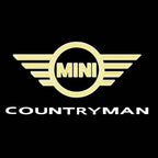 MINI COUNTRYMAN LOGO PROJECROTR LIGHTS Nr.136 (quantity  1 =  2 Logo Film /  2 door lights)