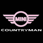 MINI COUNTRYMAN LOGO PROJECROTR LIGHTS Nr.147 (quantity  1 =  2 Logo Film /  2 door lights)