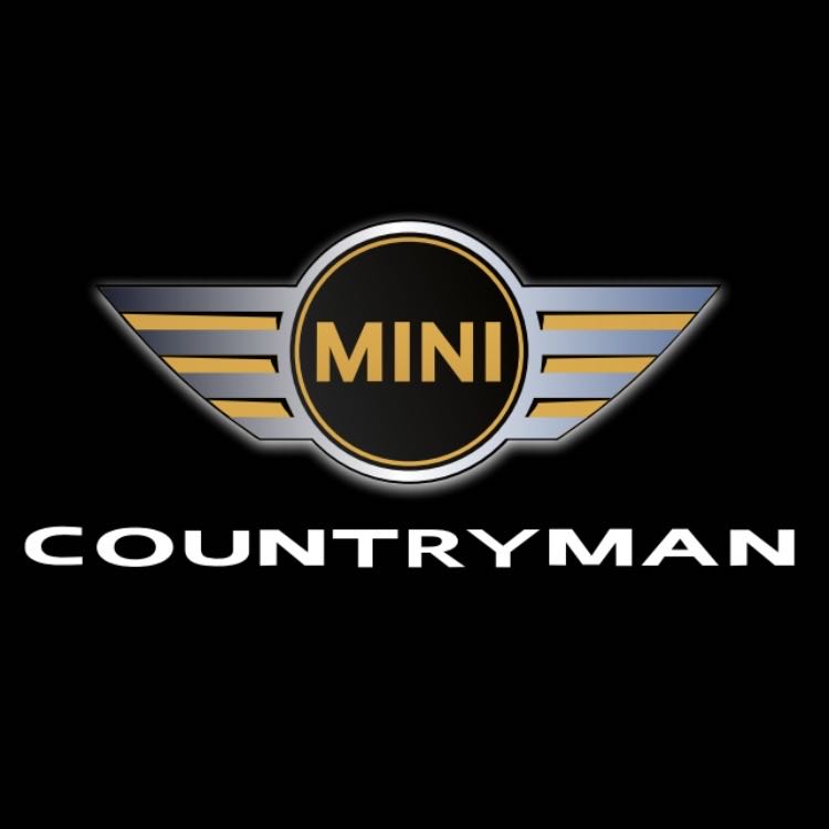 MINI COUNTRYMAN LOGO PROJECROTR LIGHTS Nr.98 (quantità 1 = 2 Logo Film / 2 luci porta) 