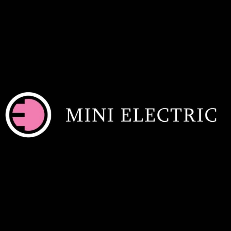 MINI ELECTRIC LOGO PROJECROTR LIGHTS Nr.61 (Menge 1 = 2 Logofolie / 2 Türleuchten) 