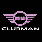 MINI CLUBMAN LOGO PROJECROTR LIGHTS Nr.140 (quantity  1 =  2 Logo Film /  2 door lights)