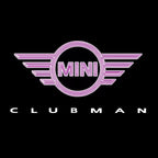 MINI CLUBMAN LOGO PROJECROTR LIGHTS Nr.143 (quantity  1 =  2 Logo Film /  2 door lights)