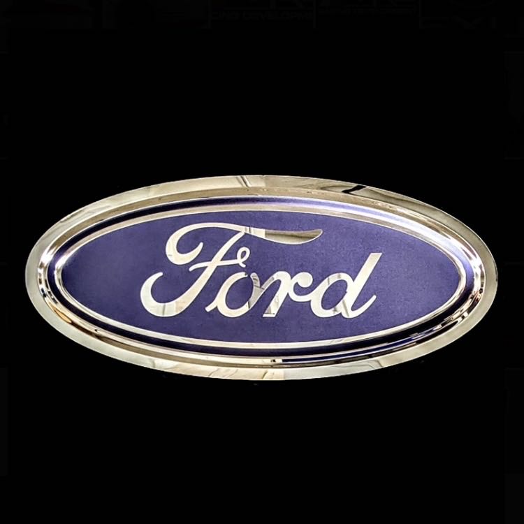 FORD ORIGINAL LOGO PROJECTOT LIGHTS Nr.34256 (quantità 1 = 2 pellicole logo /2 luci portiera) 