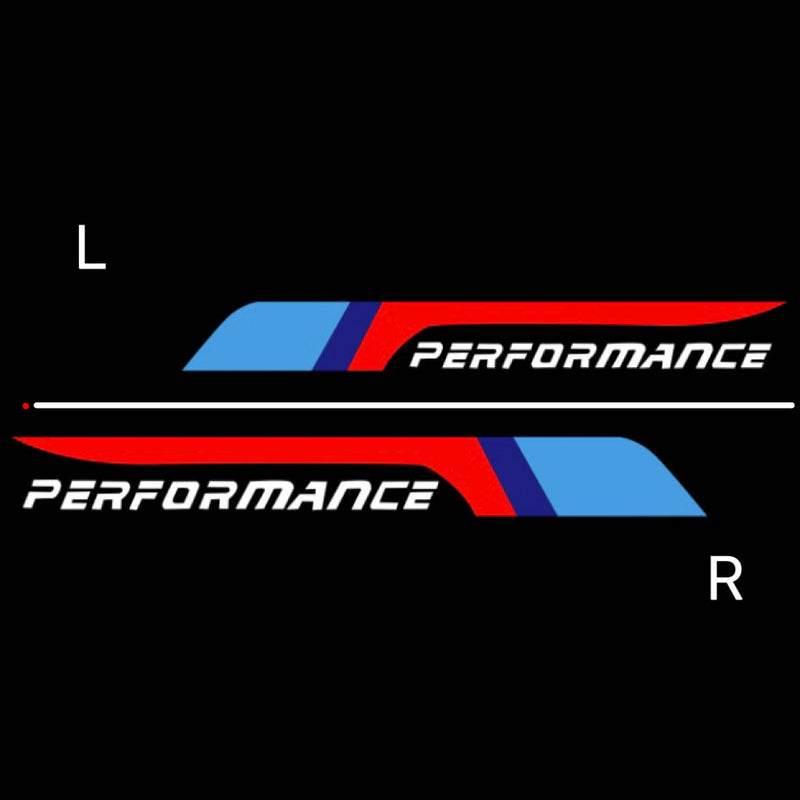 BMW M PERFORMACE LOGO PROJECTOT LIGHTS Nr.1615 (Menge 1 = 1 Satz/2 Türleuchten)